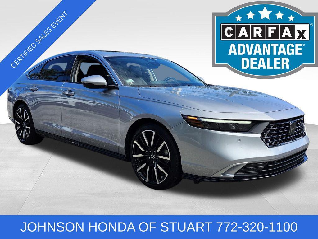used 2023 Honda Accord Hybrid car, priced at $31,369