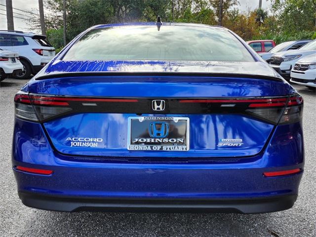 new 2025 Honda Accord Hybrid car, priced at $35,260