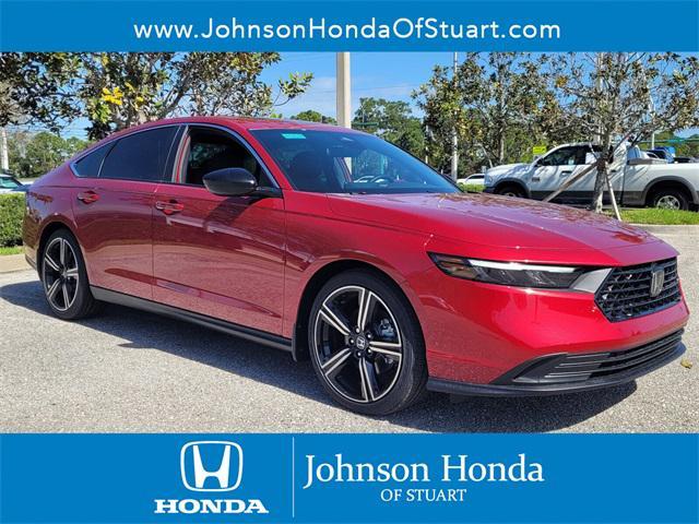 new 2024 Honda Accord Hybrid car, priced at $34,445