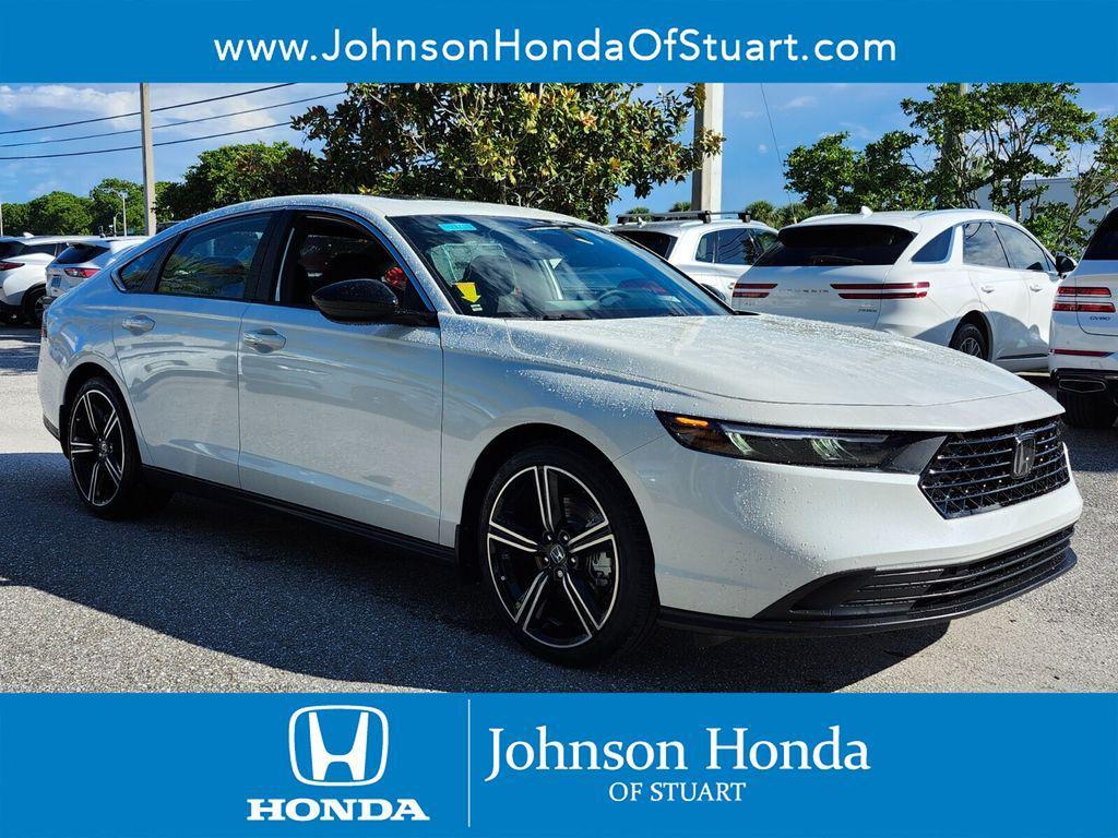 new 2025 Honda Accord Hybrid car, priced at $35,305