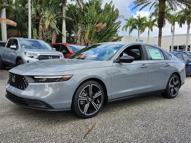 new 2025 Honda Accord Hybrid car, priced at $35,205