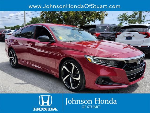 used 2022 Honda Accord car, priced at $22,610
