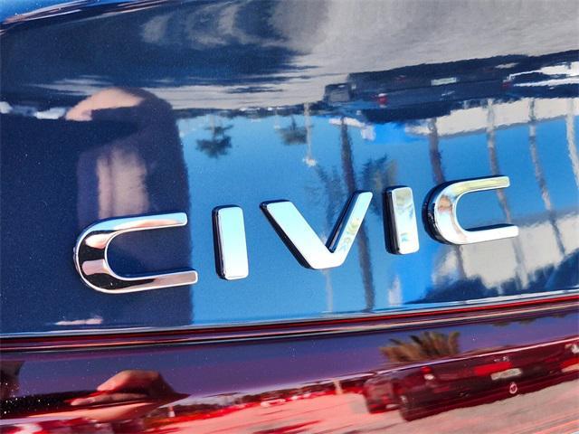 new 2025 Honda Civic car, priced at $29,845