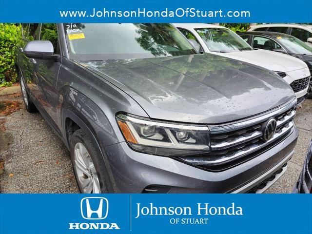 used 2021 Volkswagen Atlas car, priced at $21,097