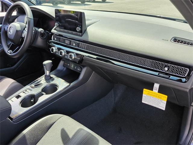 new 2025 Honda Civic car, priced at $27,400