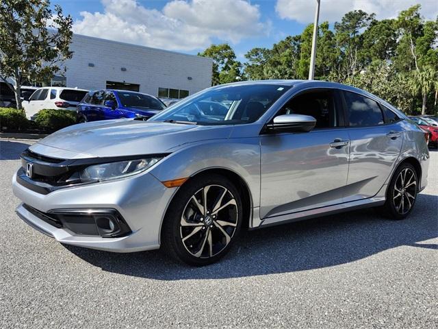 used 2021 Honda Civic car, priced at $20,098