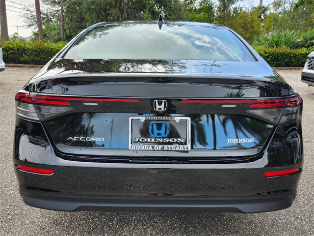 new 2025 Honda Accord car, priced at $29,390