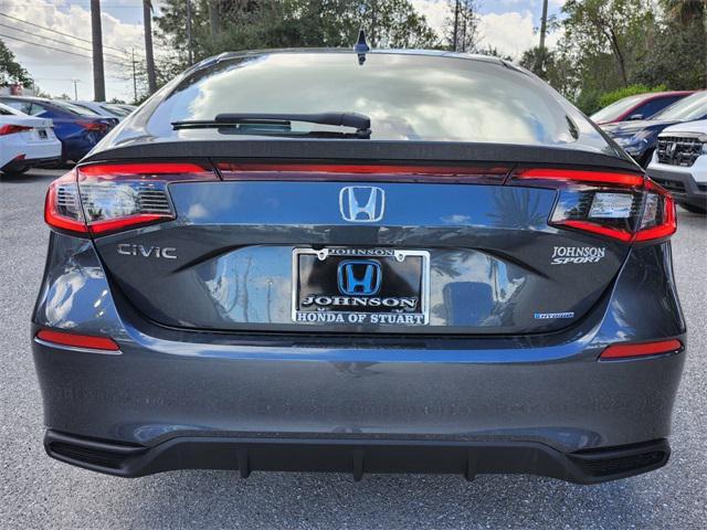 new 2025 Honda Civic Hybrid car, priced at $31,300