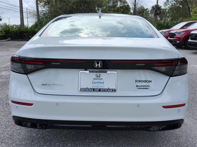 used 2023 Honda Accord Hybrid car, priced at $31,553