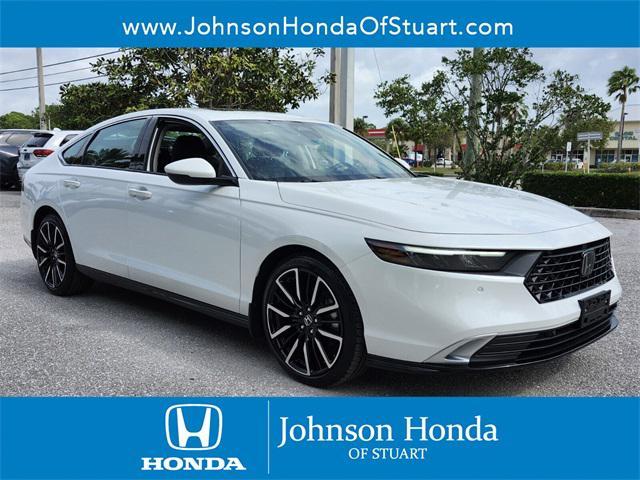 used 2023 Honda Accord Hybrid car, priced at $31,553