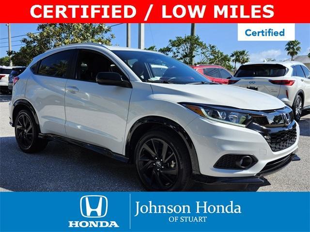 used 2021 Honda HR-V car, priced at $21,598
