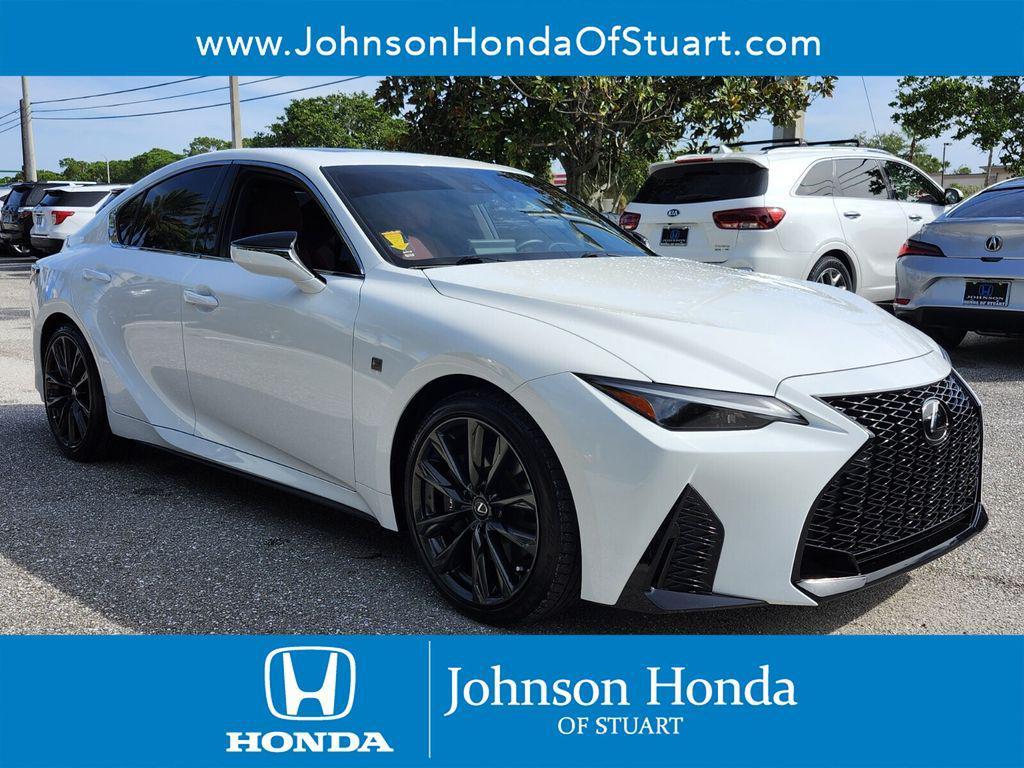 used 2024 Lexus IS 350 car, priced at $42,505