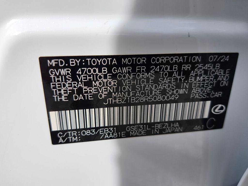 used 2024 Lexus IS 350 car, priced at $42,505
