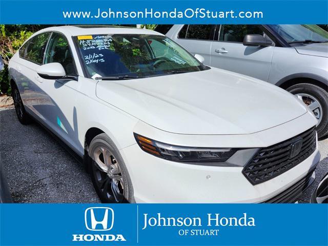 used 2023 Honda Accord Hybrid car, priced at $29,123