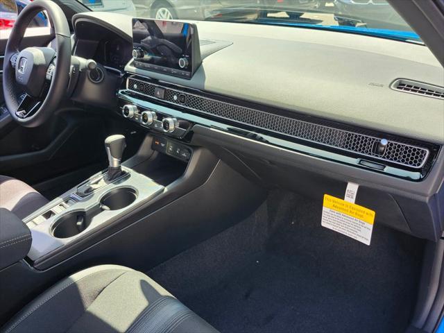 new 2025 Honda Civic car, priced at $29,055