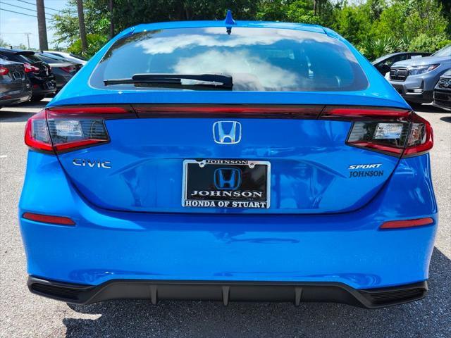 new 2025 Honda Civic car, priced at $29,055