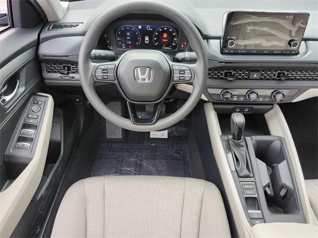 new 2025 Honda Accord car, priced at $29,445