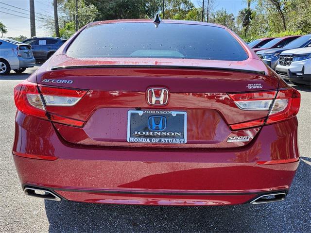 used 2022 Honda Accord car, priced at $26,250