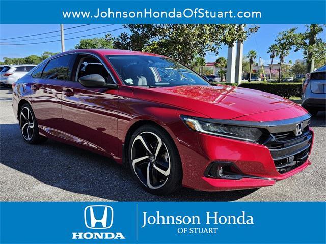 used 2022 Honda Accord car, priced at $26,250