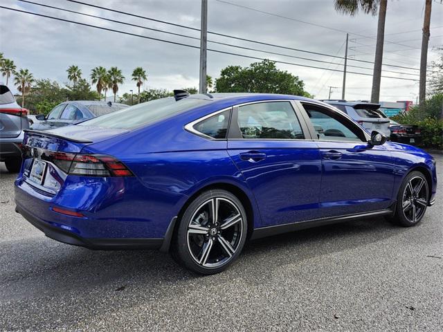 new 2025 Honda Accord Hybrid car, priced at $35,205