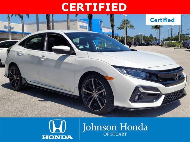 used 2021 Honda Civic car, priced at $23,998