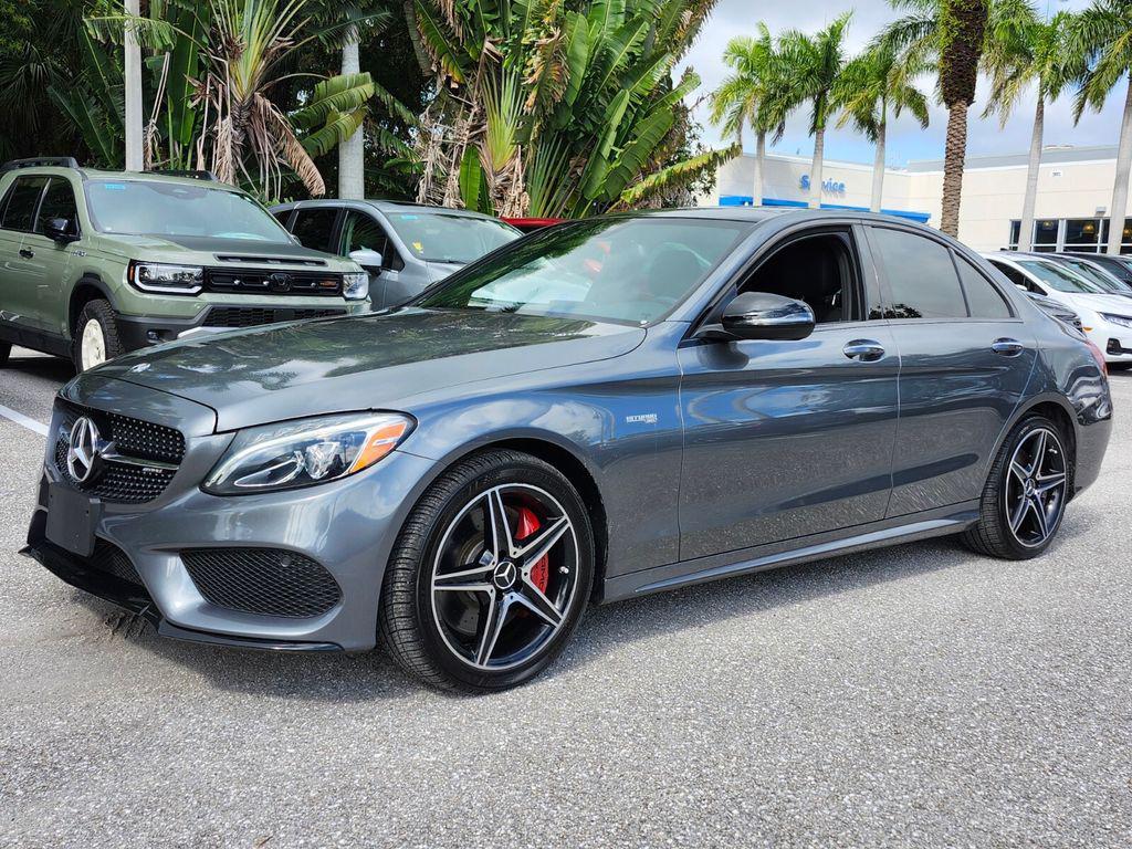 used 2018 Mercedes-Benz AMG C 43 car, priced at $23,792
