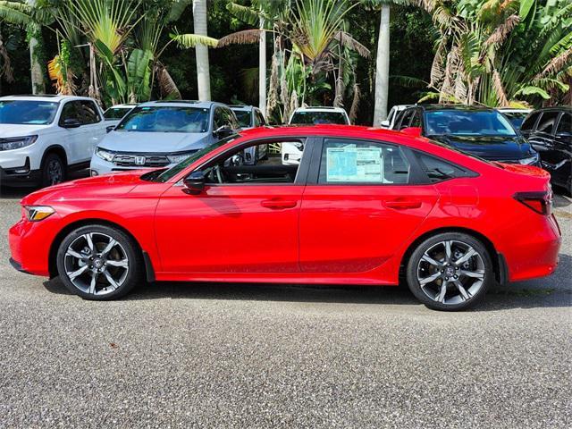 new 2025 Honda Civic Hybrid car, priced at $33,100
