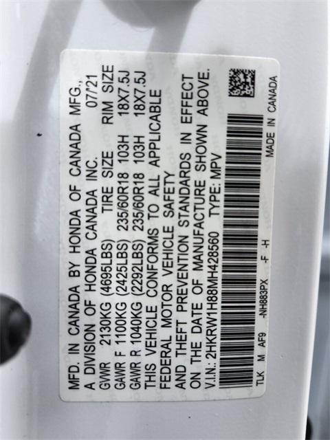 used 2021 Honda CR-V car, priced at $25,025