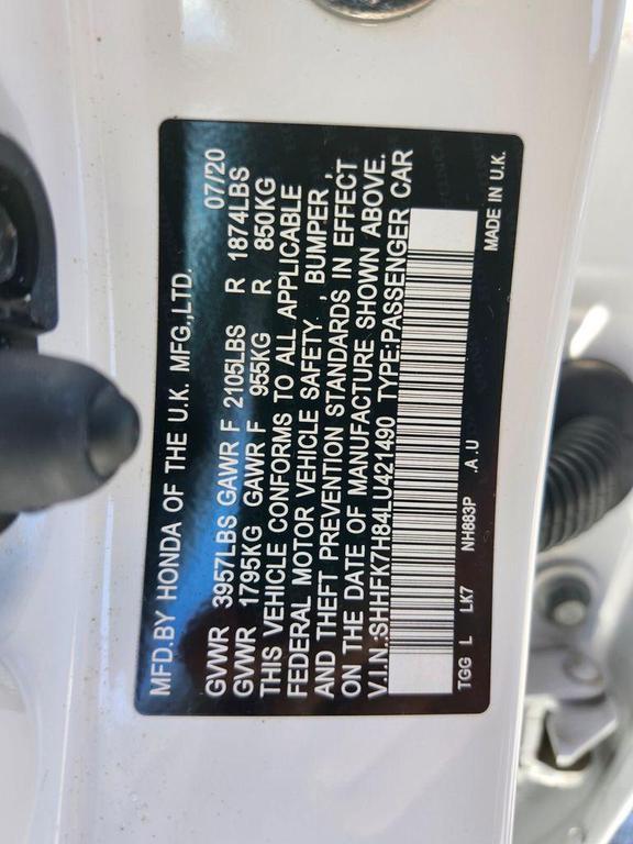 used 2020 Honda Civic car, priced at $21,583