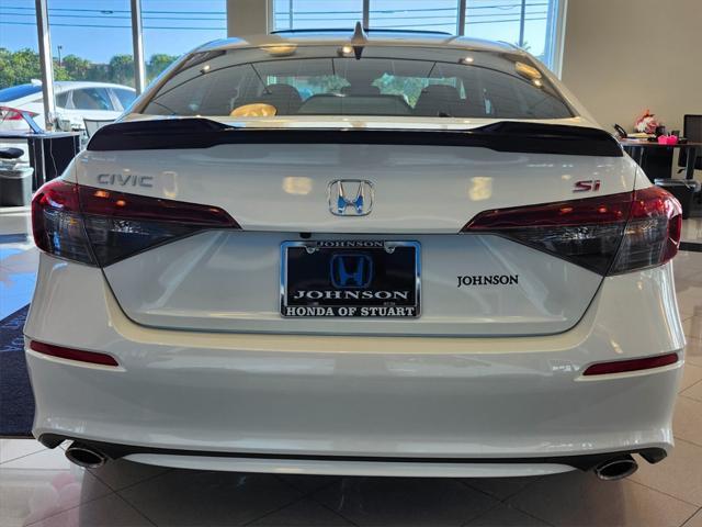 new 2025 Honda Civic Si car, priced at $31,855