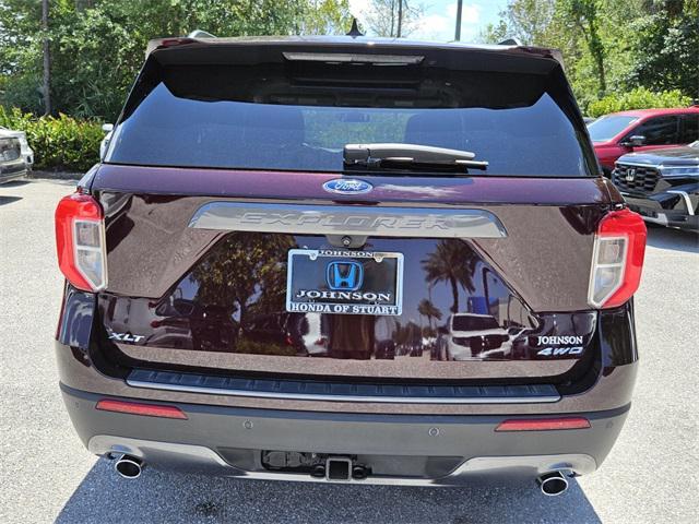 used 2022 Ford Explorer car, priced at $34,159