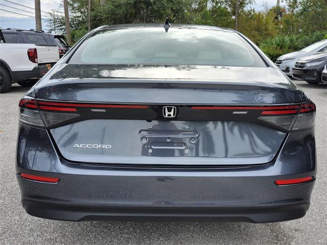 new 2025 Honda Accord car, priced at $31,655