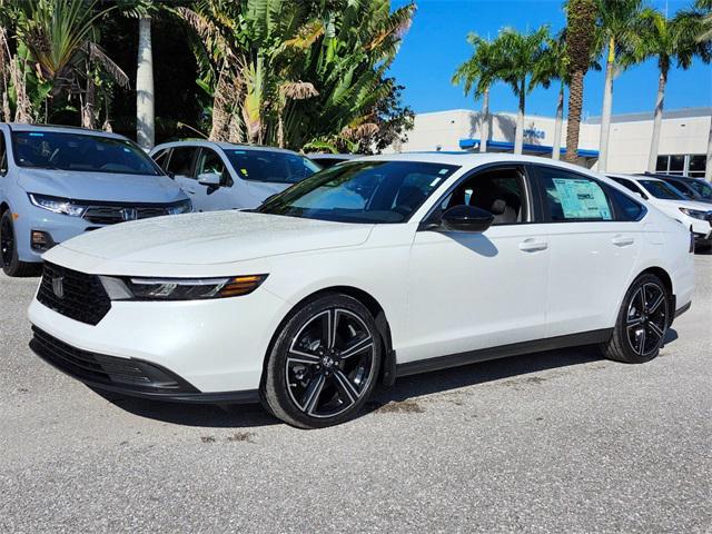 new 2025 Honda Accord Hybrid car, priced at $35,260