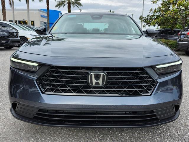 new 2025 Honda Accord car, priced at $31,710