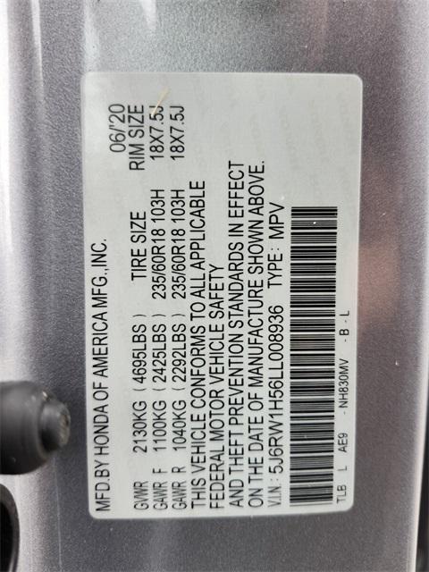used 2020 Honda CR-V car, priced at $22,906