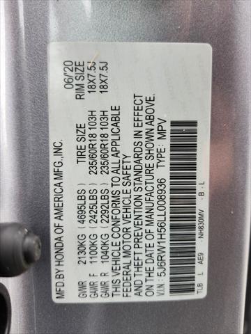 used 2020 Honda CR-V car, priced at $22,166