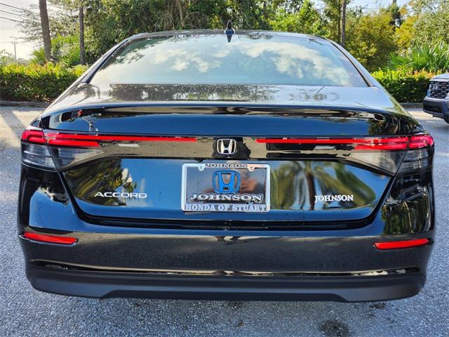 new 2025 Honda Accord car, priced at $31,710