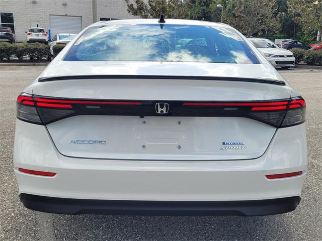 new 2024 Honda Accord Hybrid car, priced at $34,445