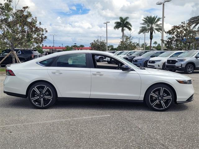 new 2024 Honda Accord Hybrid car, priced at $34,445