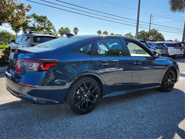 new 2025 Honda Civic Hybrid car, priced at $30,555