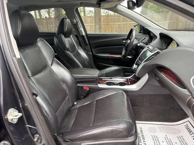 used 2015 Acura TLX car, priced at $12,995