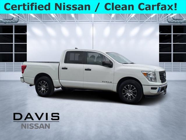 used 2022 Nissan Titan car, priced at $27,113