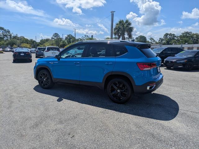 used 2024 Volkswagen Taos car, priced at $24,550