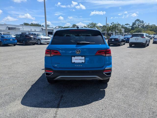 used 2024 Volkswagen Taos car, priced at $24,550