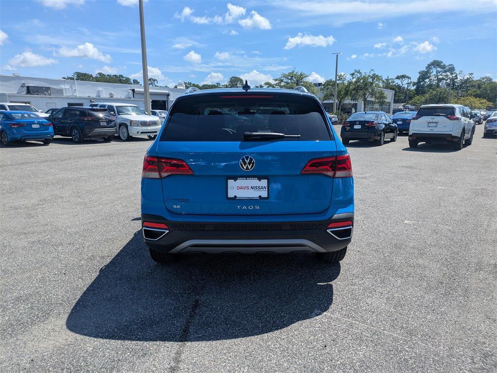 used 2024 Volkswagen Taos car, priced at $23,700