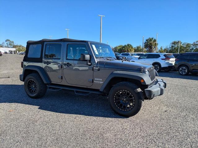 used 2018 Jeep Wrangler JK Unlimited car, priced at $19,888