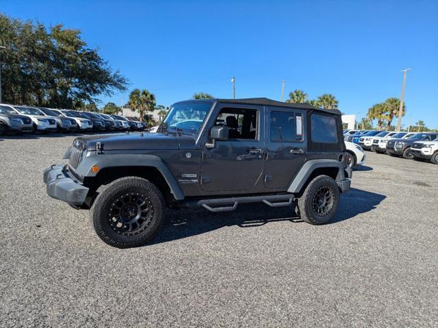 used 2018 Jeep Wrangler JK Unlimited car, priced at $19,888