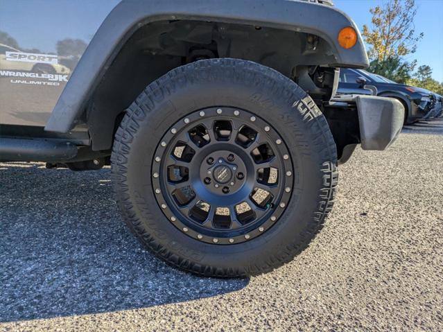 used 2018 Jeep Wrangler JK Unlimited car, priced at $19,888