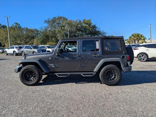 used 2018 Jeep Wrangler JK Unlimited car, priced at $19,888