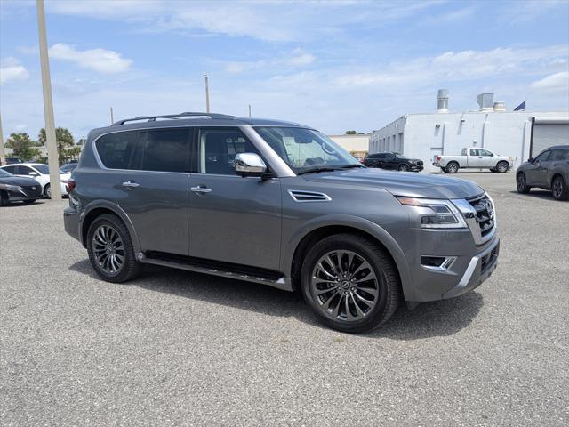 used 2023 Nissan Armada car, priced at $47,000